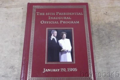 The 55th Presidential Inaugural, Official Program-2005-EASTON PRESS LEATHERBOUND - Imagem 1 de 4