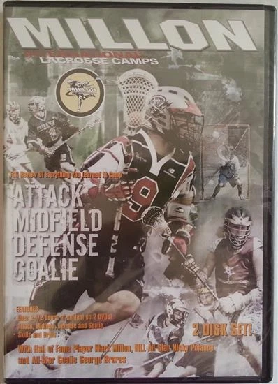 Millon International Lacrosse Camps: Attack, Midfield, Defense, Goalie [2 disc s - Image 1 of 1