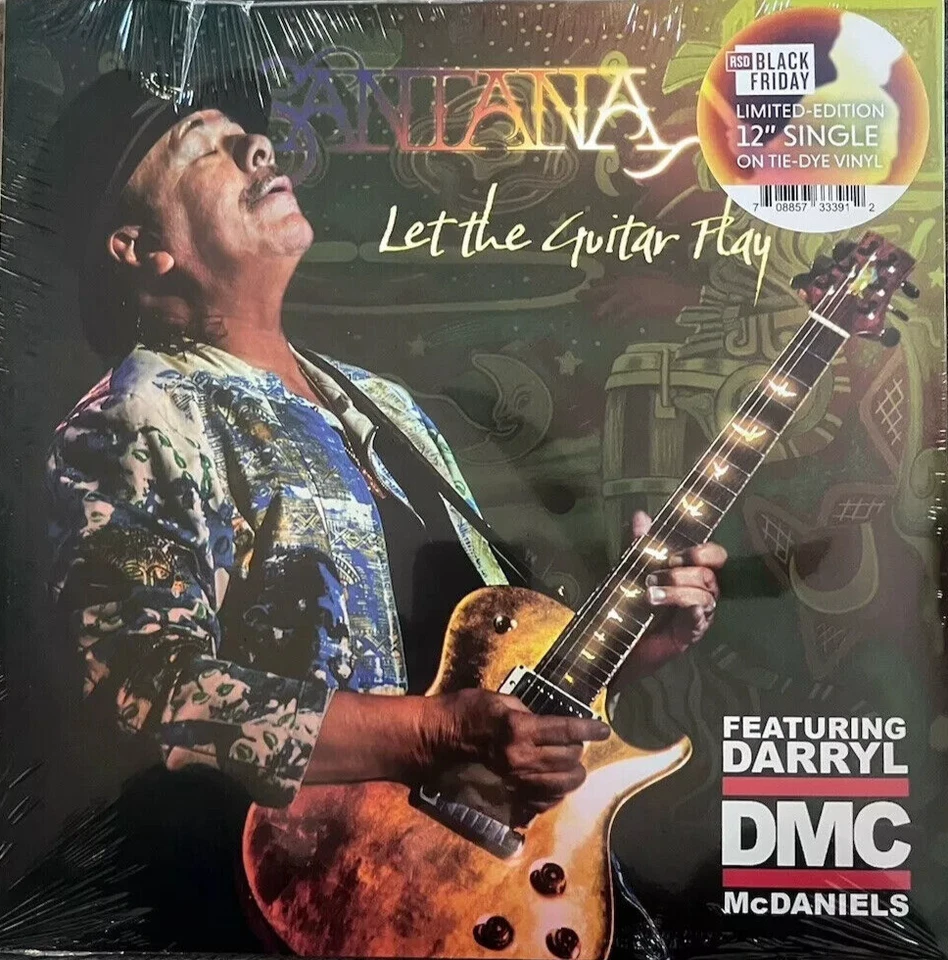 Santana - Let The Guitar Play 12” RSD TIE-DYE Colored Vinyl NEW RECORD STORE DAY - Image 1 of 1