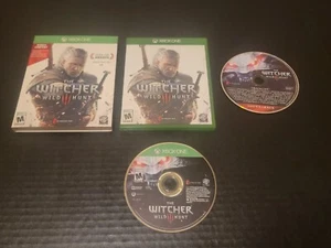 The Witcher Wild Hunt III Microsoft Xbox One) With Soundtrack ( No Map) - Picture 1 of 7