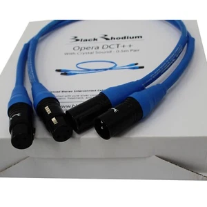 Black Rhodium Opera DCT++ CS XLR Interconnect - 100cm 1M - Cable Silver RRP £669 - Picture 1 of 11