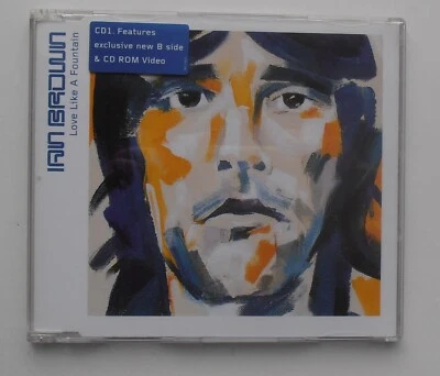 Ian Brown 'Love Like A Fountain' Enhanced Cd Single CD1 - Image 1 of 2