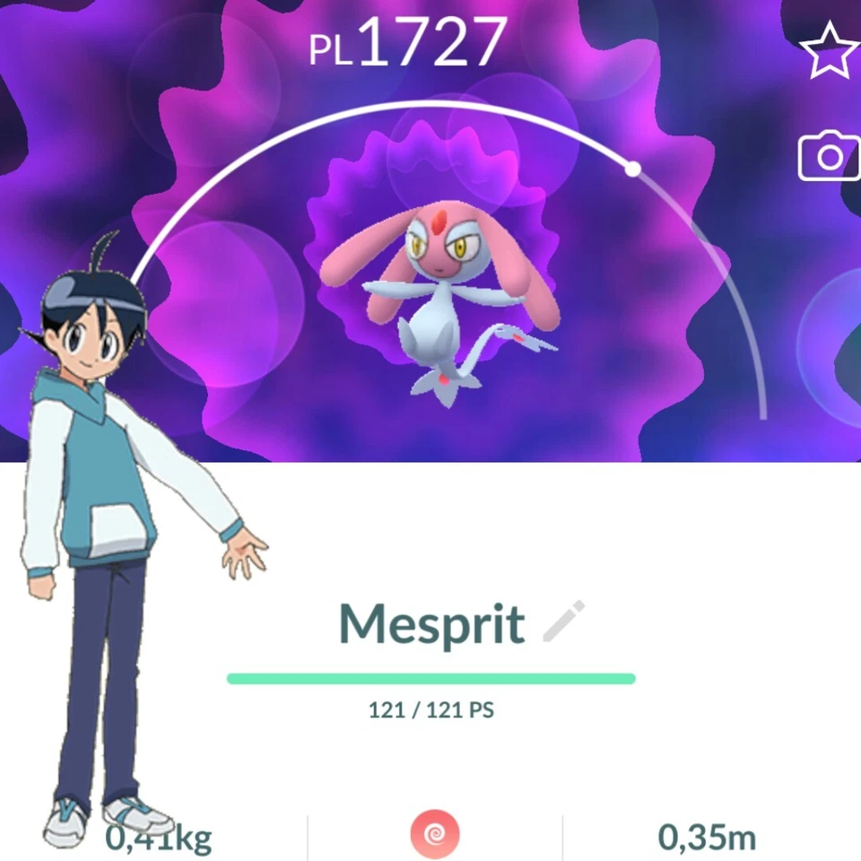 Pokemon GO 🌀 Mesprit 🌀 Only Registered Trade