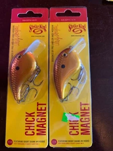 CRANKBAIT Baby Carp 7/16oz w/ #4 hook/depth 4-6' Chick Magnet Strike King - Picture 1 of 2