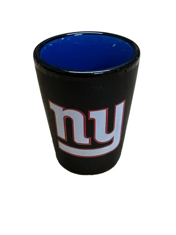 NY Giants New York Giants NFL Shot Glass - Black And Blue Cover