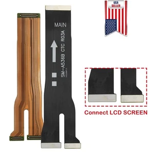Samsung Galaxy A53 5G SM-A536U&B Display LCD Main Board Charging Port Flex Cable - Picture 1 of 3