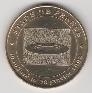 A 1999 TOKEN MEDAILLE MONNAIE DE PARIS -- 93 200 N°3 STADE DE FRANCE inauguré .. - Picture 1 of 2