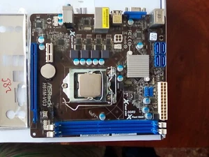 Asrock H61M-VG3 - Placa Base (Controlador LAN: Realtek RTL8111E, Versión DirectX - Imagen 1 de 2