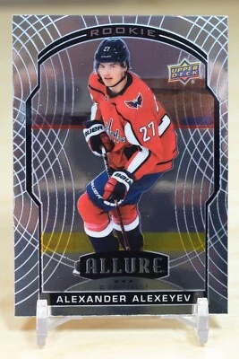 2020-21 Upper Deck Allure Rookie Base #86 Alexander Alexeyev - Washington Caps - Image 1 of 2