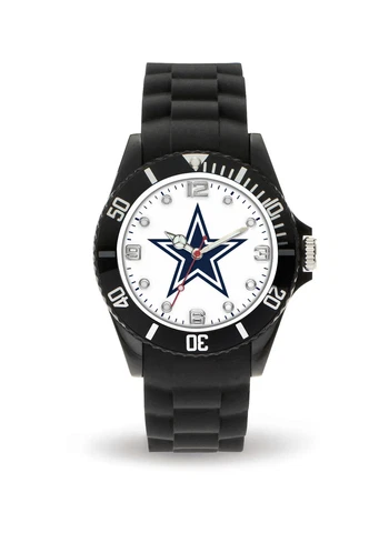 Men's Black watch Spirit - NFL - Dallas Cowboys - White Cowboys Watch Cover