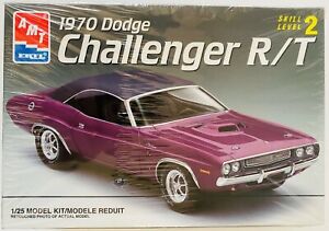 AMT ERTL 1970 Dodge Challenger R/T Vintage 1994 1:25 Model Kit NEW SEALED #6466 