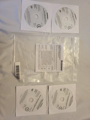 Disco multimedia de recuperación del sistema operativo Lenovo Thinkcentre M78 Windows 8 Pro 4 DVD Foto 1 de 2