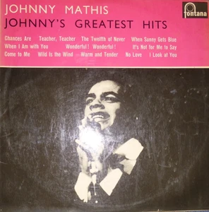 JOHNNY'S GREATEST HITS JOHNNY MATHIS LP VINYL RECORD - Bild 1 von 4
