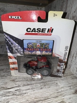 1/64 Scale Case IH Maxxum 140 Alaska State Tractor Series  Die-Cast Ertl - Image 1 of 4