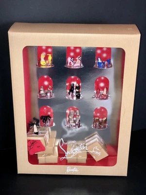 2010 Barbie Christian Louboutin Doll Shoe Collection High Heels Boxes T2159 - Image 1 of 4