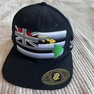 Double Portion ANXD 3D Rasta Hawaiian Island Flag Mens Snapback Hat Baseball Cap - Picture 1 of 8