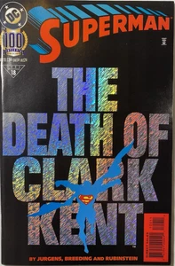DC Comics Superman #18 (1995) La muerte de Clark Kent casi nuevo - Imagen 1 de 3