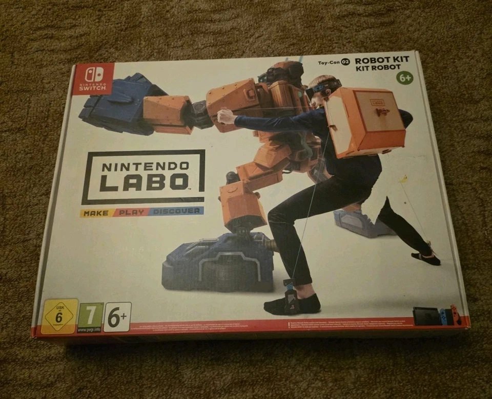 Nintendo Labo Robot Kit Toy Con 02 Nintendo Switch-New And Sealed - Free Deliver - Image 1 of 4