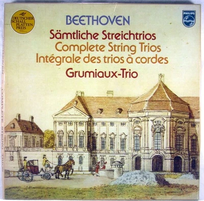 3 LP BOX PHILIPS Beethoven GRUMIAUX  TRIO String Trios 1978 ITALY 6768 034 NM - Image 1 of 4