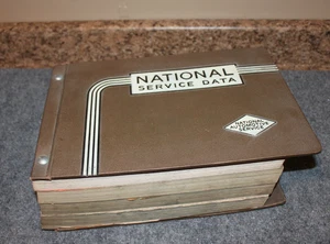 1960-1963 National Service Data Book Manual Binder Ford Chevy Chrysler Jeep + - Picture 1 of 13