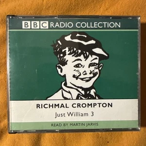 Just William Vol 3 - Richmal Crompton, Martin Jarvis 3x audio book CD - Picture 1 of 2