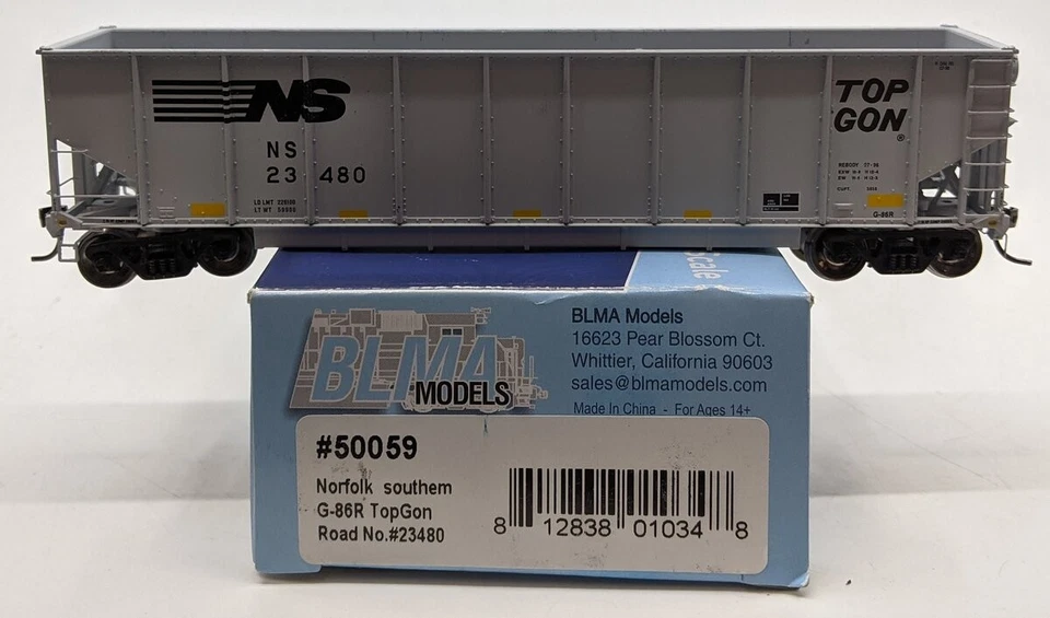 BLMA Models 50059 HO Scale Norfolk Southern G-86R TopGon #23480 NIB - Image 1 of 1