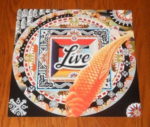 Live Poster 2-seitig flach quadratisch 1999 Promo 12x12 RAR The Dolphin's Cry - Bild 1 von 2