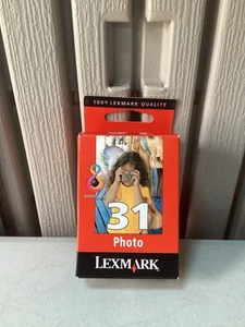 Genuine Lexmark 31 Photo Ink Cartridge - Sealed Box - 1 x Box Only - Picture 1 of 24