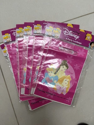 Disney Princess 6 Party Loot Bags  - Image 1 of 3