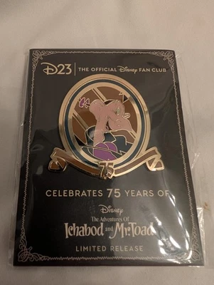 Disney Ichabod and Mr Toad D23 75th Anniversary Limited Release - Image 1 of 2
