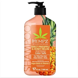 Hempz Biotin Shampoo - Sweet Pineapple & Honey Melon - For Thin/Fine Hair... - Picture 1 of 6