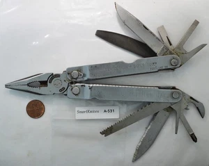 Leatherman Super Tool Original EE. UU. - Retirado, bueno con nombre con fecha 02/01 #A531 - Imagen 1 de 8