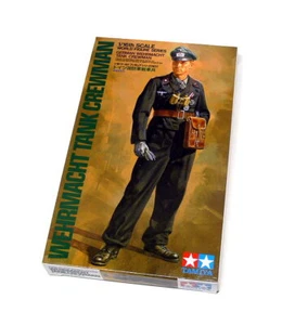 TAMIYA Military Model 1/16 Wehrmacht Tank Crewman Figure Scale Hobby 36301 - Picture 1 of 2