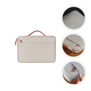 Laptoptasche Fräulein Business-Laptop-Tragetasche Glatte Mit Reißverschluss - Photo 1/12