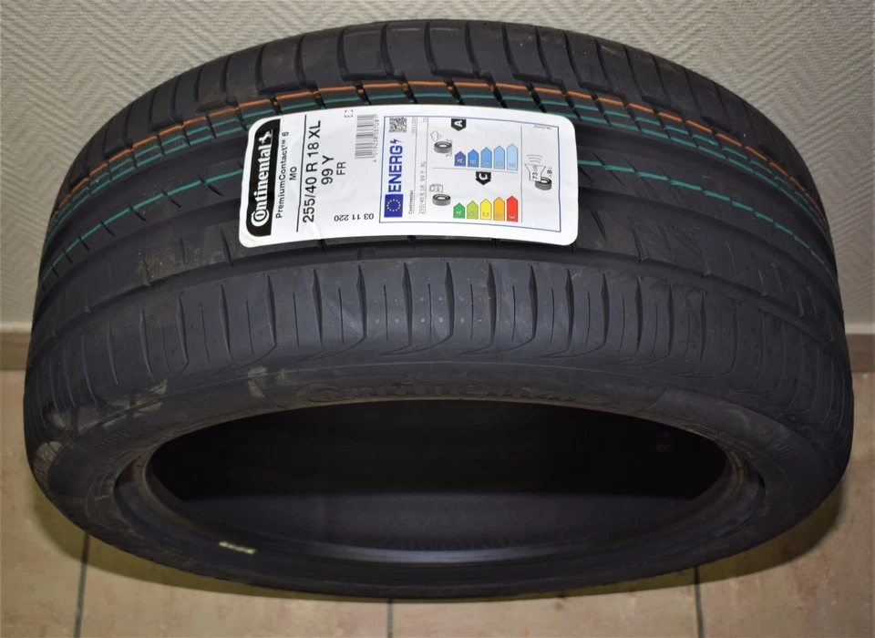 1 pneu été CONTINENTAL PREMIUMCONTACT 6  255/40 R18 99Y XL TL FR MO (Mercedes) - Photo 1/1