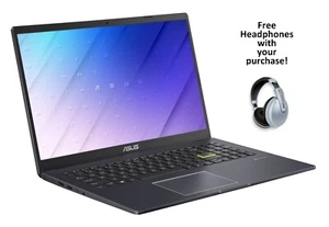 Asus L510/E510 15.6" Intel 1.1-2.8GHz 4 GB 128 GB Win11/10+2nd OS Office* - Imagen 1 de 10