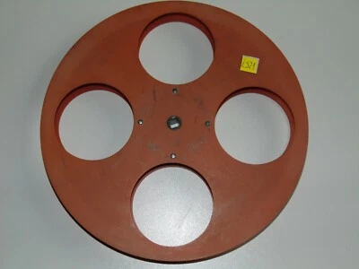 Kassette Filmkassette Plactik für Filmprojektor Projektor Ø ca.25cm. für 16 mm. - Bild 1 von 4