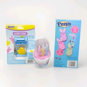 Peeps Bundle Easter Bunny Lot Chicks Just Born Bunnies Toys - Picture 1 of 12