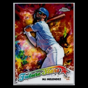 MJ Melendez 2023 Topps Chrome Future Stars #FS-9 Kansas City Royals - Picture 1 of 2