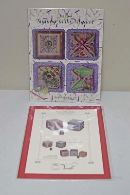 2x Cross Stitch Pattens~Just Nan/Summer in the Meadow~With Thy Needle Pin Cubes - Image 1 of 3