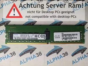 16 GB RDIMM ECC REG DDR4-2933 1Rx4 PC4-2933Y-RC2-12-DC1 Server RAM - Bild 1 von 1