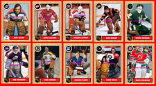 Retro Style CUSTOM MADE HOCKEY CARDS Series 8 ALL GOALIES 103 Different YOU PICK