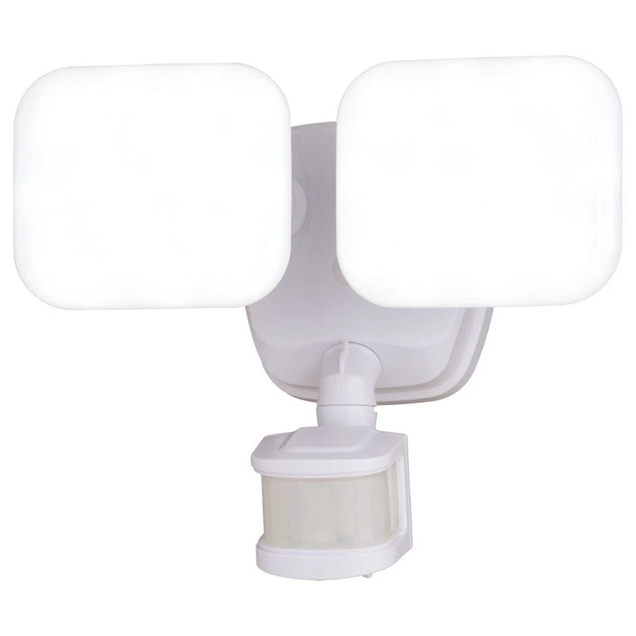Vaxcel Theta 2 Light LED Outdoor Motion Sensor Flood Light, White - T0612 - Image 1 of 1