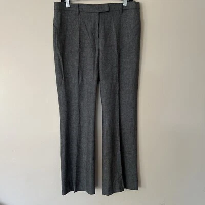 GUNEX Wool Cashmere Trouser High Waist Pants Gray 10 Women - Image 1 of 4