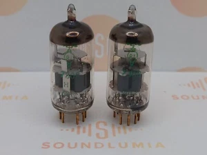 La Radiotechnique 7308 E188CC Matched Pair - Suresnes 1967 - Tested Strong - Picture 1 of 8