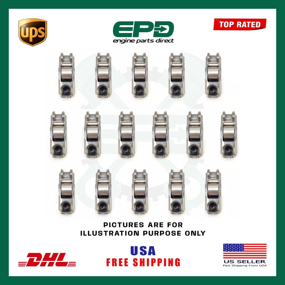 FORD RANGER YLF6 TRANSIT 2.0 ROCKER ARMS 16 PCS SET YLFS YLFA YLFB DIESEL ENGINE - Image 1 of 1