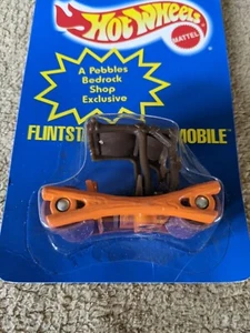 HOT WHEELS 1994 FLINTSTONES FLINTMOBILE BEDROCK SHOP EXCLUSIVE FREE USA SHIPPING - Picture 1 of 5