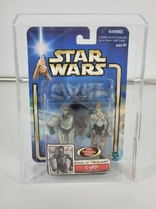 Star Wars Attack of The Clones Protocol Droid C-3PO 3,75" Hasbro U85 NM+ - Bild 1 von 5