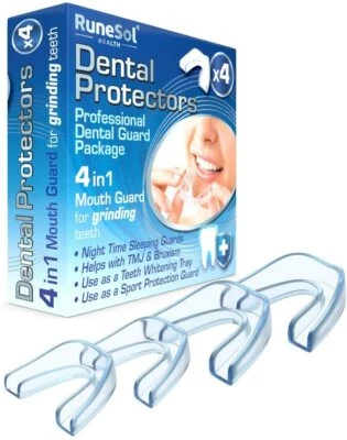 RUNESOL 4 BITE DENTALE AUTOMODELLANTE NOTTURNO BRUXISMO - ANTI RUSSAMENTO, Tipo Dr Brux