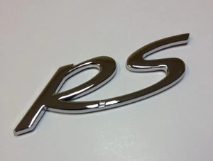 3D RS LOGO CHROME BADGE ABS EMBLEM CAR AUTO  4X4  E-1512PS - Picture 1 of 5
